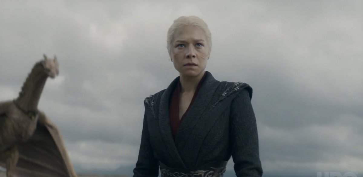 westerosies's tweet photo. New official look at Queen Rhaenyra Targaryen in ‘HOUSE OF THE DRAGON’ Season 2! https://t.co/mxAFUZRxsI