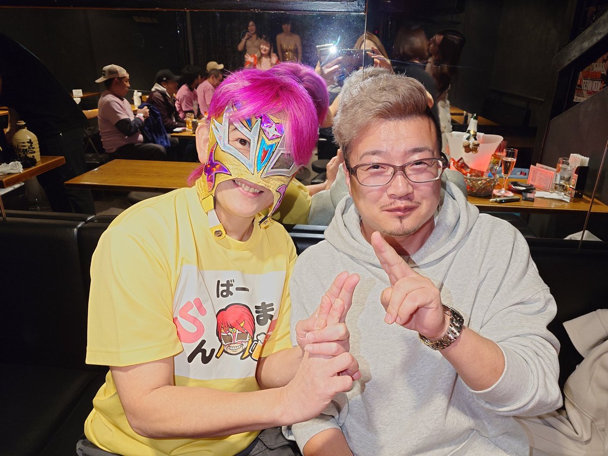 #女子プロレス　#女子プロ　#プロレスラー
女子プロレスラー乱丸さんと！　気さくに写真を撮って下さいました！　めっちゃ嬉しい！　めっちゃ応援してます！
