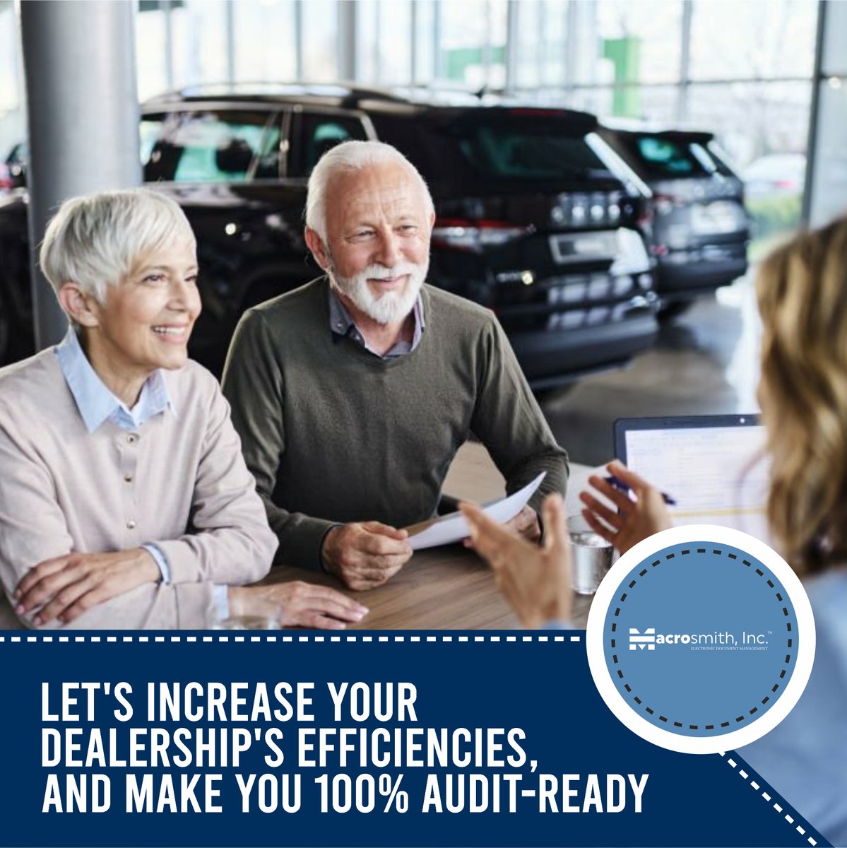 macrosmith_'s tweet image. At Macrosmith, we believe in empowering dealerships with the tools they need to thrive. Our commitment to innovation, security.
--
🌐 macrosmith.com

#macrosmithinnovates
#empowerdealerships
#securedocumentmanagement
#customersatisfactionfirst
#streamlineoperations