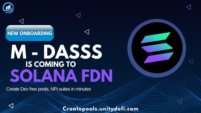 SolanaUnivers's tweet photo. 💠@RYI_Unity is bringing M-Dasss (Multi-Chain Decentralized Auto Self Staking Service), the first of its kind, to @Solana.
 
💠#RYIUnity is a prominent blockchain company dedicated to delivering innovative solutions for #DeFi.

🔽VISIT
https://t.co/nSgZaNQBaU https://t.co/CJtuOxgMKH