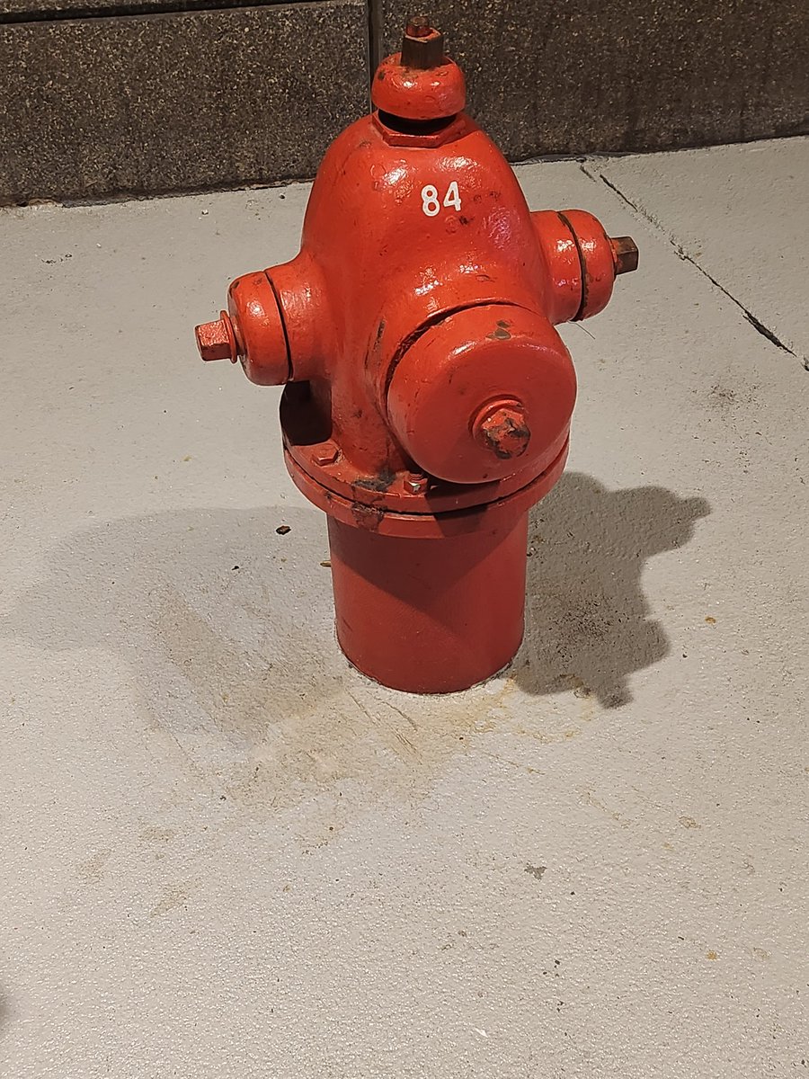 the mff piss stained firehydrant