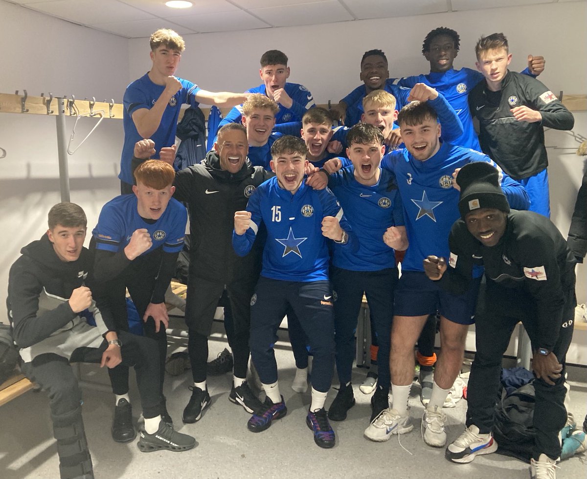 davidhumble77's tweet photo. The only ⁦@nfalliance1890⁩ league game on today- and an scintillating 2nd half come sees our young U23s come away with the points: 

Hexham FC 2 - 4 NBSFC U23s
⚽️Humble
⚽️⚽️Collins
⚽️Mulligan
🌟Collins

🔵⭐️💪 https://t.co/gxR6vWIUWQ