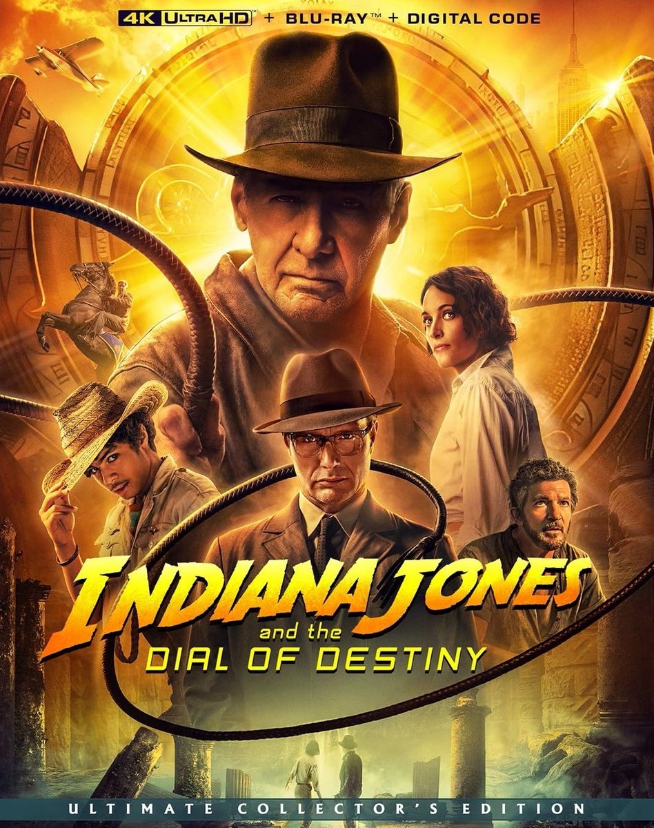 Bits #4K Review – @BillHuntBits spins James Mangold’s INDIANA JONES AND THE DIAL OF DESTINY (2023) in a fine #4K #UltraHD release from Lucasfilm & Disney! (There’s a pretty good documentary and Score-Only Track on there too.) @mang0ld @IndianaJones thedigitalbits.com/item/indiana-j…