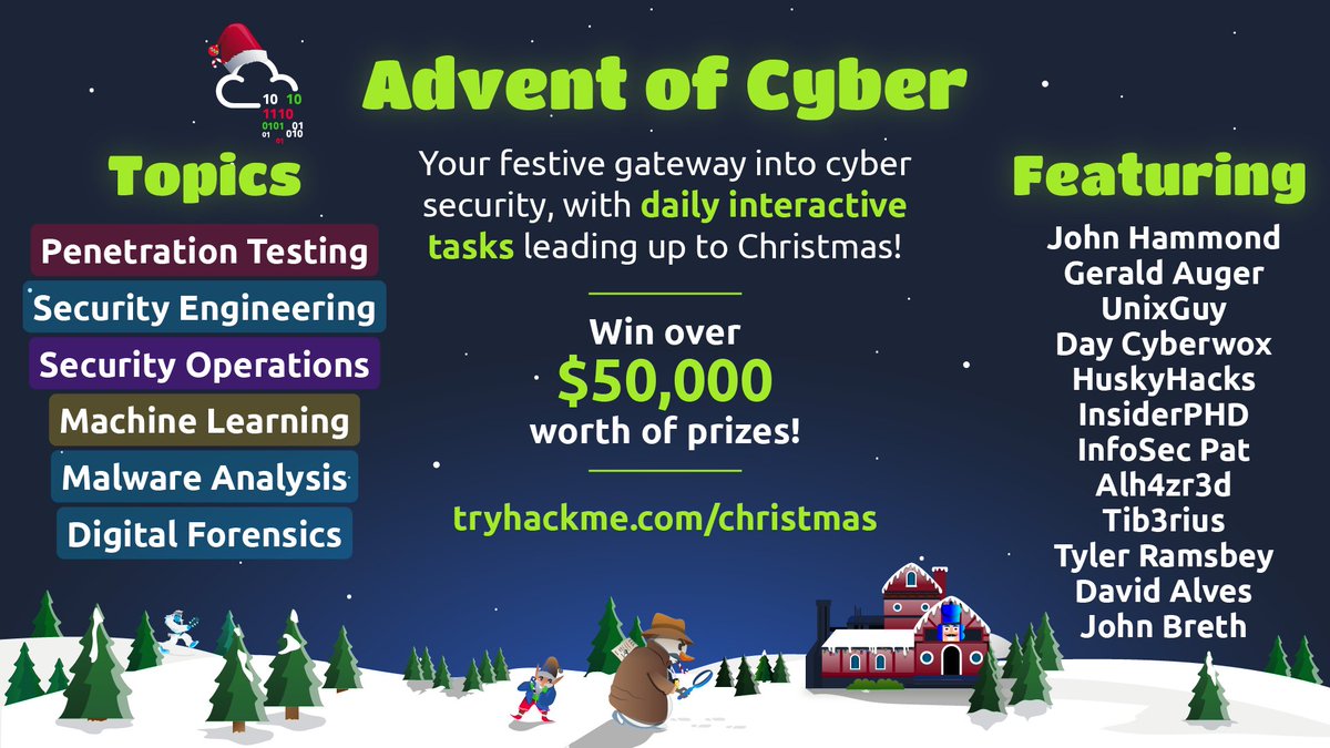 AcidFrogsweden's tweet image. Day 2 of Advent of Cyber! by @RealTryHackMe 
First day we hacked a ChatAI and today we learned to use Python and Jupyter Playbooks! All nicely packaged for beginners so it easy to follow along! #adventofcyber2023