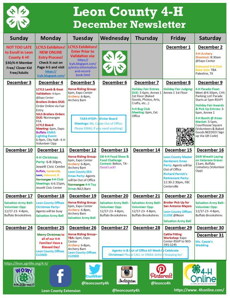 Leon County 4-H (@leoncounty4h) / X
