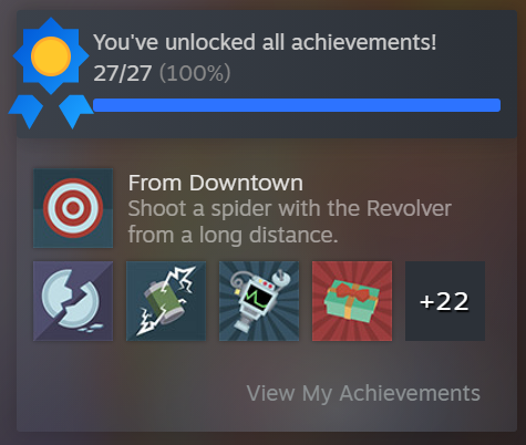 InsertName00000's tweet photo. Finally Got !00% in Kill It With Fire.
@KIWF_Game https://t.co/GzHpVq9Z2W