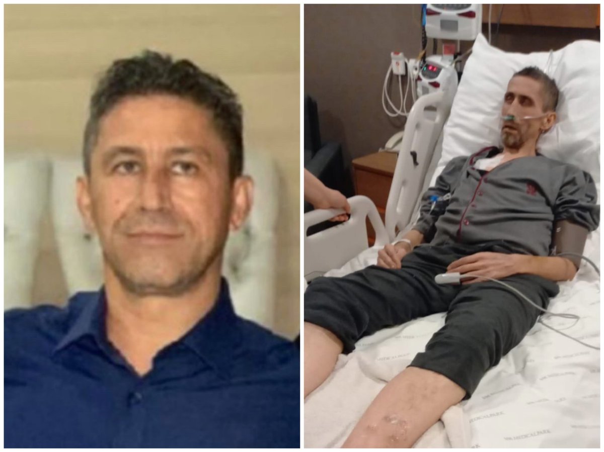 Vefat eden KHK'lı polis Abdulvahit Tunçay'ın cezaevine girmeden 1 hafta önce çekilmiş fotoğrafı ve cezaevine girdikten 6 ay sonraki hali.

Bu iki fotoğraf arasındaki fark; KHK'lılara yapılan soykırımı ve zulmü, açıkça gözler önüne seriyor. <a href="/adalet_bakanlik/">T.C. Adalet Bakanlığı</a>

#TenkiliUnutturma