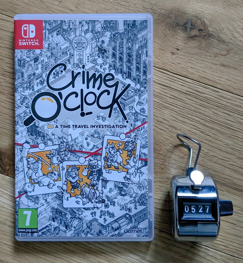 JahStobbart's tweet photo. 527 ème jeu Switch en boîte, Crime O'Clock 🔎
Un jeu d'exploration et d'enquête, dans lequel on devra résoudre différentes affaires à travers le temps, dans des cartes évolutives au fil de l'histoire.
Rappelle fortement le jeu de société Micro Macro
#NintendoSwitch #CrimeOClock https://t.co/qoeGeMsHiu