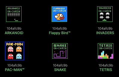 Weekend sale!
Full collection of my  on-chain games 🕹️
₳200 only for all six items!
pool.pm/$e0/%40104afc9b
DM to buy!