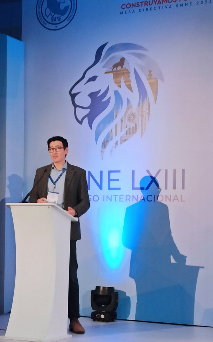 Concha Blanco (@conchablanco8) on Twitter photo #SMNE2023 LXIII. Enfoque práctico del Hiperaldosteronismo primario con <a href="/JorRuizSanchez/">Jorge G Ruiz Sánchez MD, PhD</a> en el Congreso Nacional de Nutrición y Endocrinologia <a href="/SMNE_Oficial/">Sociedad Mexicana de Nutrición y Endocrinología</a>. Ciudad de León Guanajuato. Todo un éxito 💯
<a href="/sociedadSEEN/">Sociedad SEEN</a> <a href="/NeuroendocrinoS/">NeuroendocrinoSEEN</a> #SMNE2023 LXIII. Enfoque práctico del Hiperaldosteronismo primario con <a href="/JorRuizSanchez/">Jorge G Ruiz Sánchez MD, PhD</a> en el Congreso Nacional de Nutrición y Endocrinologia <a href="/SMNE_Oficial/">Sociedad Mexicana de Nutrición y Endocrinología</a>. Ciudad de León Guanajuato. Todo un éxito 💯
<a href="/sociedadSEEN/">Sociedad SEEN</a> <a href="/NeuroendocrinoS/">NeuroendocrinoSEEN</a>