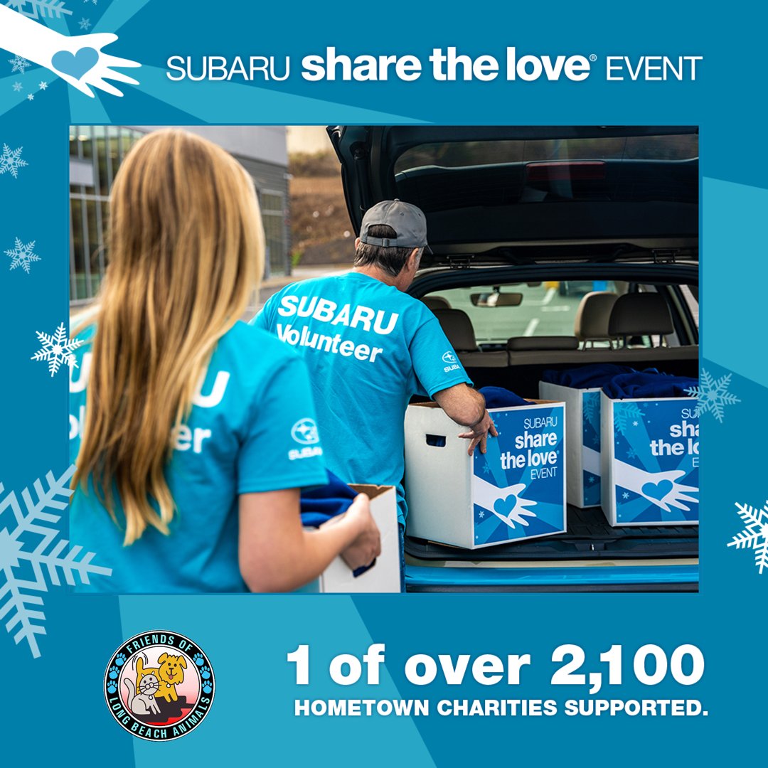 #TimmonsSubaru se enorgullece de apoyar a Friends of Long Beach Animals durante el evento Subaru #comparteelamor 2023. 💙 Son una de las 2100 organizaciones benéficas locales apoyadas por los minoristas de Subaru en todo el país.

#FOLBA #sehablasubaru #Subarulatino