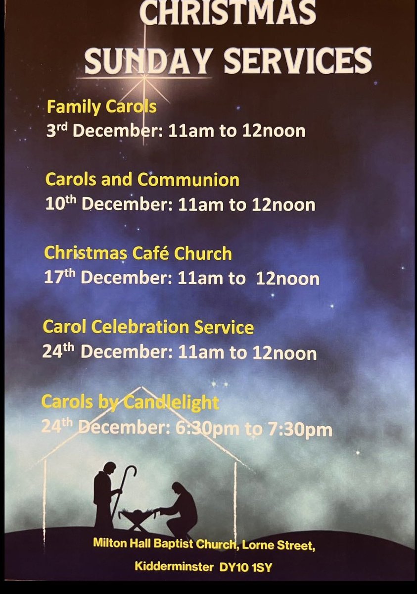 Milton Hall Baptist Church tweet media