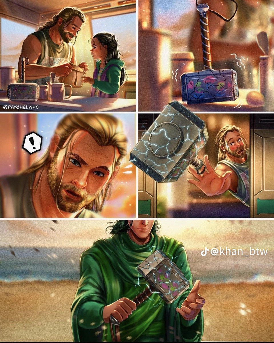 dadabablack's tweet photo. This would’ve been cool #Loki #Thor https://t.co/JdDgL5a8m2