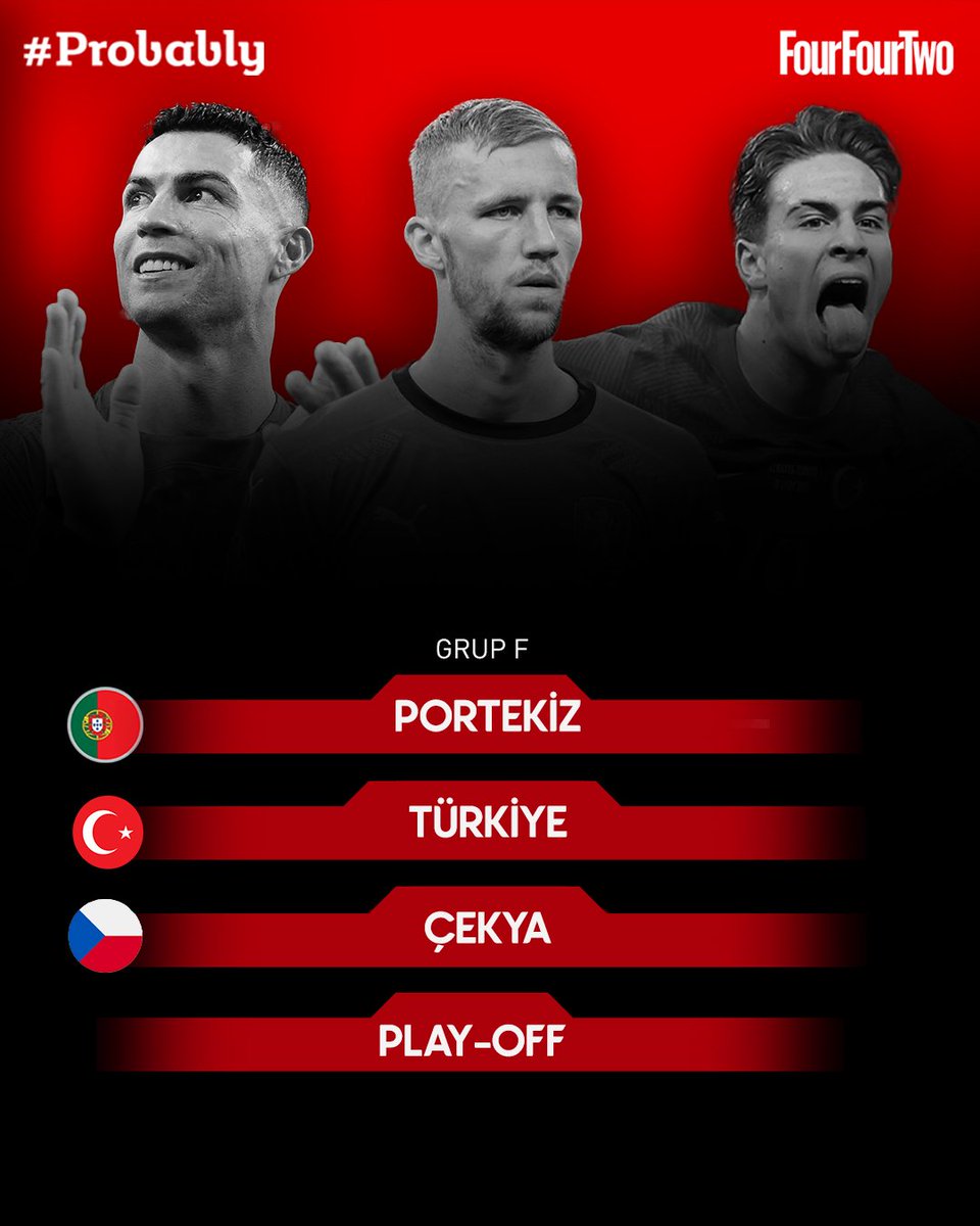 🇹🇷 Türkiye'nin EURO 2024'teki rakipleri belli oldu! 🔙A Milli Takım, EURO 2008'de de Portekiz ve Çekya ile aynı grupta yer almıştı. 🏟️Türkiye, 18 Haziran'da Play-off/C aşamasından gelen takımla gruptaki açılış maçını oynayacak. Play-off C aşamasında Gürcistan, Lüksemburg,…