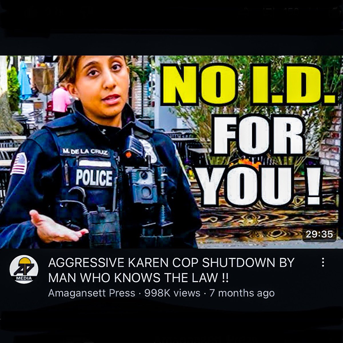 ** Our video from  Englewood, New Jersey is about to hit ONE MILLION VIEWS!! Check it out here if you missed it youtu.be/yunso0H6E8k?si… Enjoy your weekend… 👊👊📸👍👍