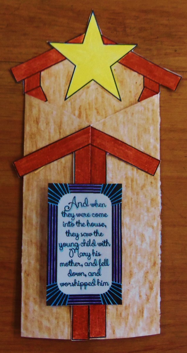 HollysHome's tweet photo. HollysHome - Church Fun: A 3D #Manger #christmascards  To Color, Cut and Fold https://t.co/ArsiNPAht9 https://t.co/Ikzehjg7XA