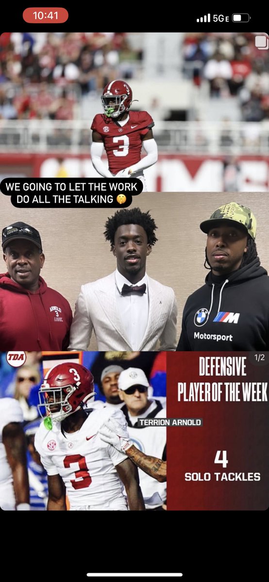 MrTNT21's tweet image. Add to your Legacy ….
#allSEC
#allamerican
#DBU #FloridaVsEverybody #WhoseNext #AllAmericanDeveloper 
#ballhawk #fieldgeneral #athelte #gamechanger