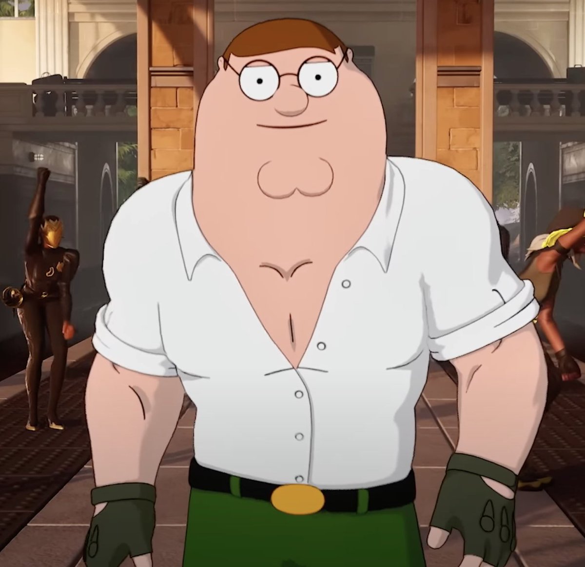 thegameawards's tweet photo. Peter Griffin arrives in the new season for Fortnite. https://t.co/3mXGss7P9o