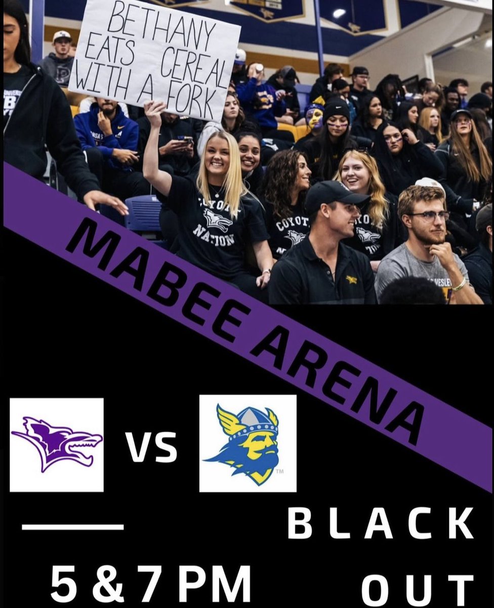 IT'S GAME-DAY IN MABEE!!!! Join us at 5 and 7 for BLACK OUT
