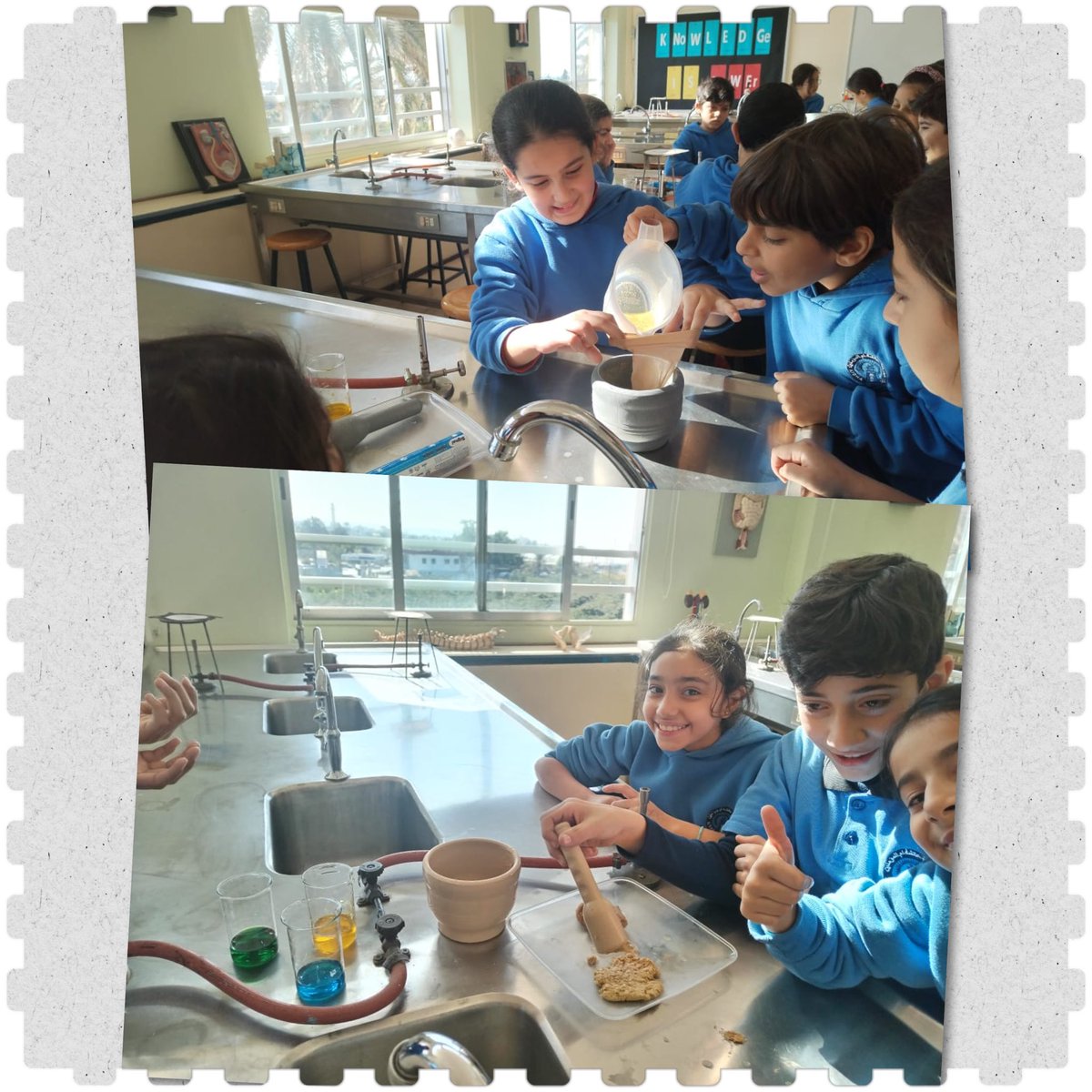 manalshaar2's tweet image. My little scientists having fun while modeling human digestive system! #science_is_fun #enthusiasm @MakAishaSchool @NElakhdar