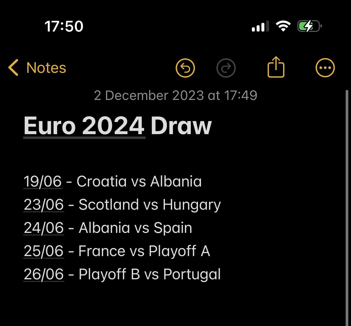 thenduffy's tweet photo. Tickets I have for #EURO2024 - likely to be selling all. All matches Category 2 seating - DM me if interested https://t.co/bJ7NZHUXdK