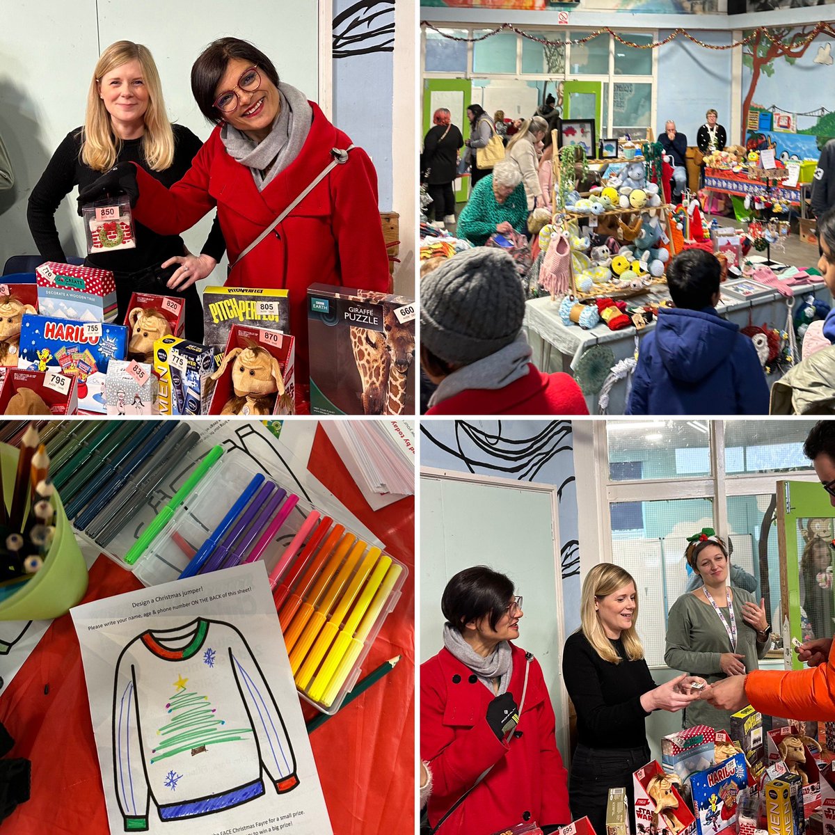 Glad to help out at <a href="/FACEcharityUK/">FACE charity UK</a>’s Christmas Fair in Filton 🎄 

Thanks @ThangamMP for joining Team Tombola! 🎟️

Lots raised today for this brilliant charity, providing youth work and wider activities for people of all ages in South Glos &amp; Bristol.

Thanks to everyone involved!