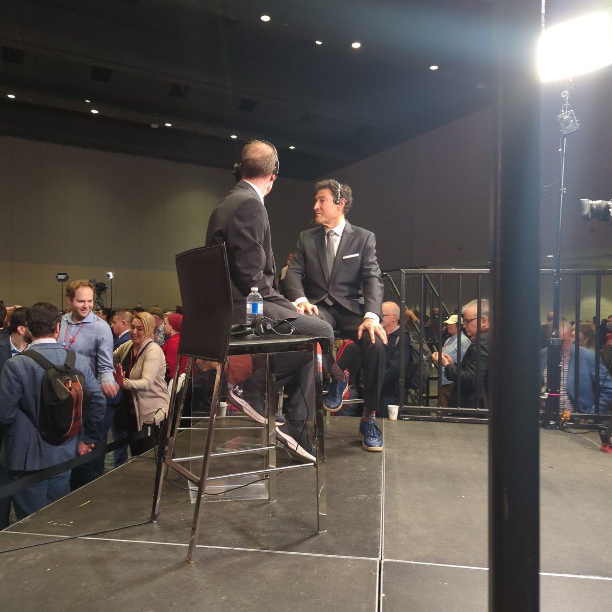 Colin Ellis (@colinellis81) on Twitter photo Here at the <a href="/OntLiberal/">Ontario Liberal Party | Parti Libéral de l'Ontario</a> leadership convention with <a href="/spaikin/">Steve Paikin</a> and <a href="/jm_mcgrath/">John Michael McGrath</a>. Waiting for the results #onpoli Here at the <a href="/OntLiberal/">Ontario Liberal Party | Parti Libéral de l'Ontario</a> leadership convention with <a href="/spaikin/">Steve Paikin</a> and <a href="/jm_mcgrath/">John Michael McGrath</a>. Waiting for the results #onpoli