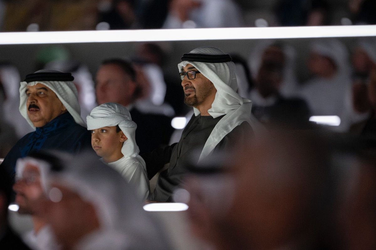محمد بن زايد tweet media