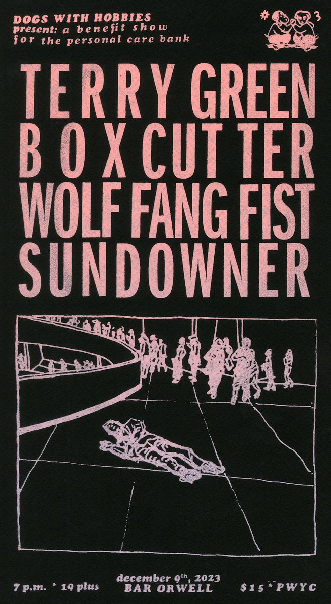 BAR ORWELL, DEC 9TH. 

ALL KILLERS ON THIS BILL. 

LAST FANG SHOW FOR THE YEAR BEFORE WE HIBERNATE. 

BE THERE.