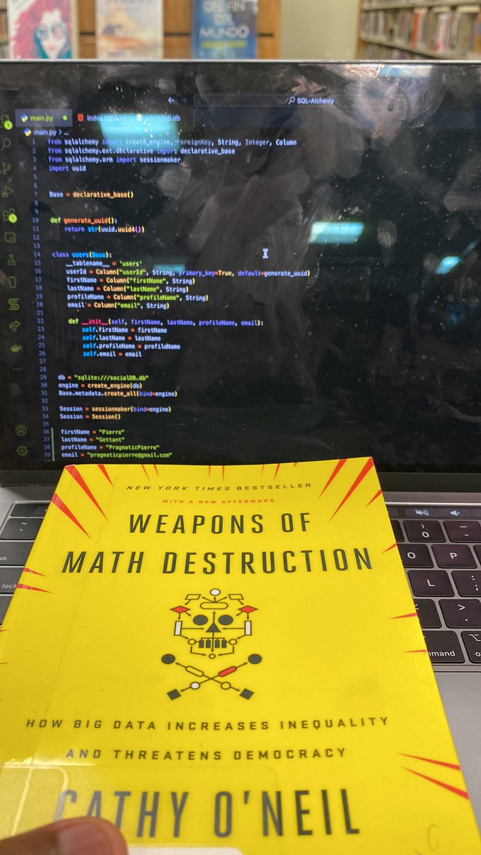 pragmaticpierre's tweet photo. Today’s a good day, get to spend the whole day at the library 😆 https://t.co/QeSUDPFaMT