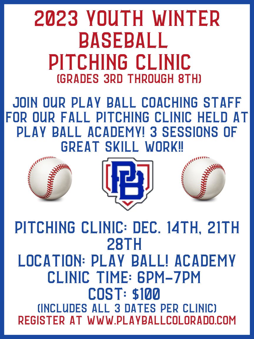 Play Ball Baseball Softball Academy tweet media