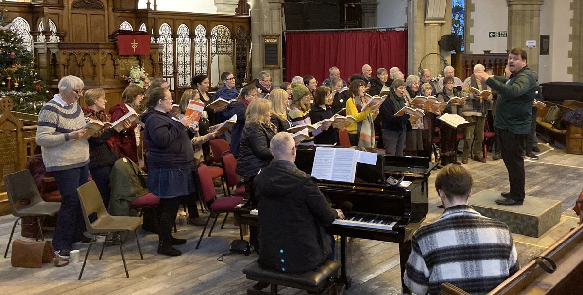 What an uplifting day! Thank you and well done 👏🏻 to everyone who took part in our Come and Sing #Messiah today. #Handel beats Christmas shopping for festive feeling🎄