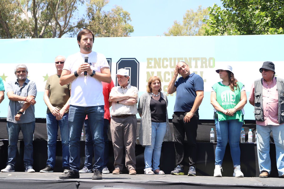 Hoy en Exaltación de la Cruz, en el predio de #FATICA, acompañé la realización del 10º Encuentro Nacional de Salud, participando de la Ronda de Cuidados donde debatimos estrategias y políticas públicas sobre la integralidad del sistema de salud.