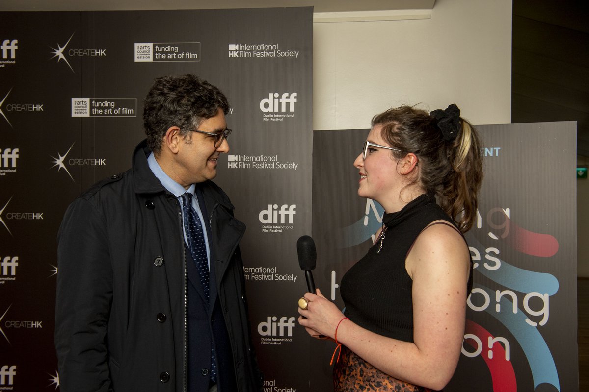 DublinFilmFest's tweet photo. CYBER HEIST: Opening Night Gala ✨
Incredible start to Making Waves: Hong Kong Season in partnership with @hkiffs 📸
🎬Want to catch a flavour of Hong Kong in Dublin?
🔗Get your tickets at: https://t.co/wlNbligwd7
#dublinfilmfestival #makingwaves #hkiffs https://t.co/uBOXgYIao2