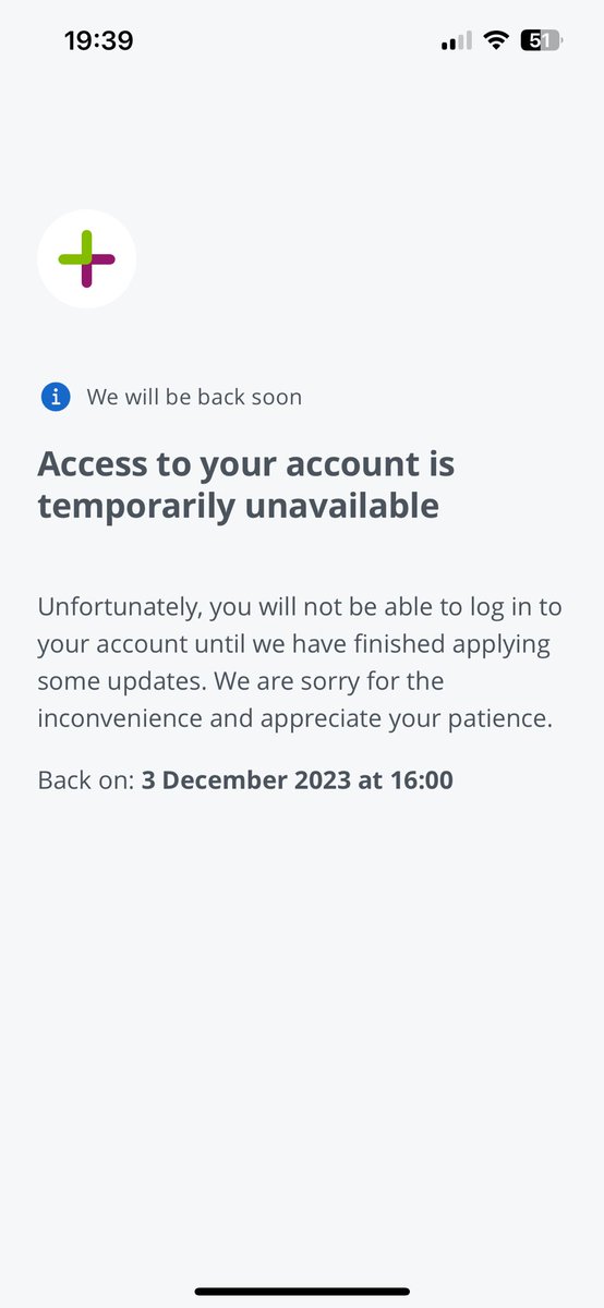 bedakb's tweet photo. Oh come on! It's nearly 2024, but some services still have maintenance downtime 🤦‍♂️ https://t.co/bMVUGaGKyc
