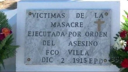 armandoextremo's tweet photo. Hace 108 años, 2 de diciembre de 1915, Francisco Villa masacró a San Pedro de la Cueva, Sonora. Mató a todos los hombres y violó a mujeres y niñas. No olvidemos este horror. https://t.co/yY35nPXK32