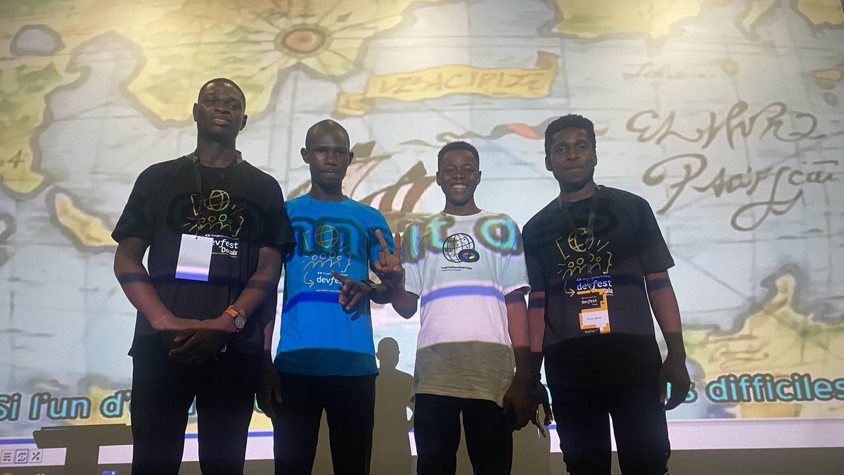 EdmondMakolle's tweet photo. End of this #DevFest2023 day !
@GDGYaounde and @dsc_uy1 was there !
@GDGDouala
@CabrelLesage @Melvinfokam
#DevFestSSA https://t.co/6bvGCXPZG0