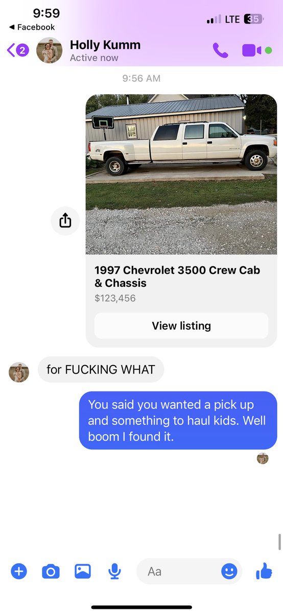 ryankumm10's tweet photo. Damn still left on read, must be a no. Last time I offer a solution to my wife.... https://t.co/ZY7L19Gqcg