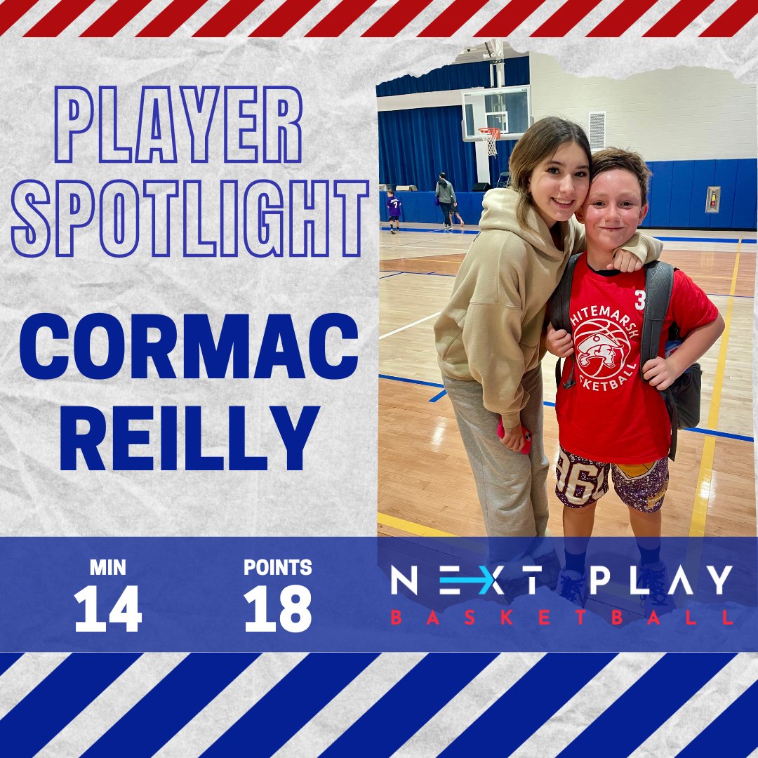 Congratulations to Cormac on his extraordinary rec-league performance! All of his hard work and training is paying off big time!