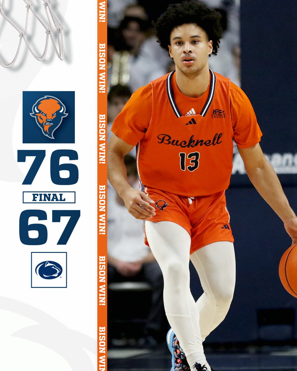 THAT'S A GREAT DUB!!! #rayBucknell #TheBisonWay