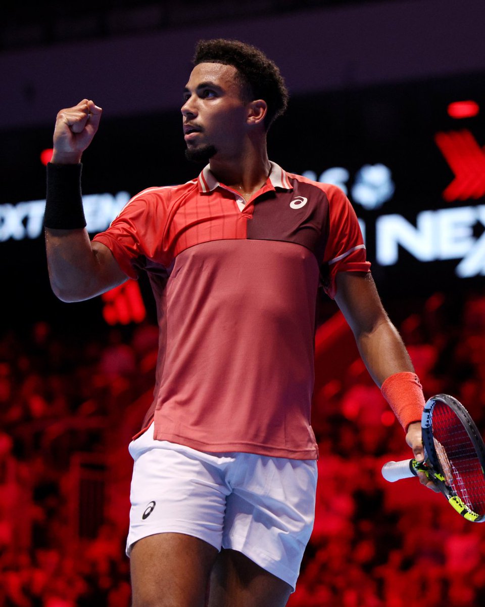 Settle in 👀 @ArthurFils1 saves two match points against Medjedovic to take the final into a fifth set for the first time in #NextGenATPFinals history.