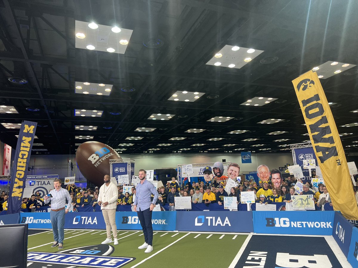 The #B1GTAILGATE is live from Indianapolis at the #b1gchampionship!