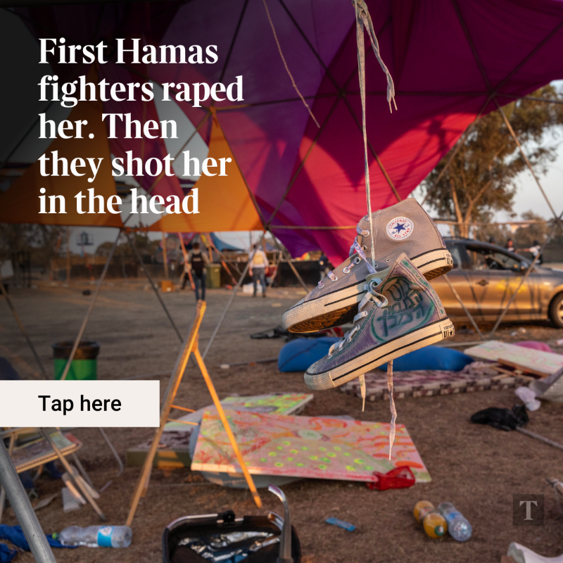 thetimes's tweet photo. The terrorists were ‘on a mission’ to carry out sexual attacks on October 7. 

Campaigners have asked why the UN stayed silent

✍️ @christinalamb