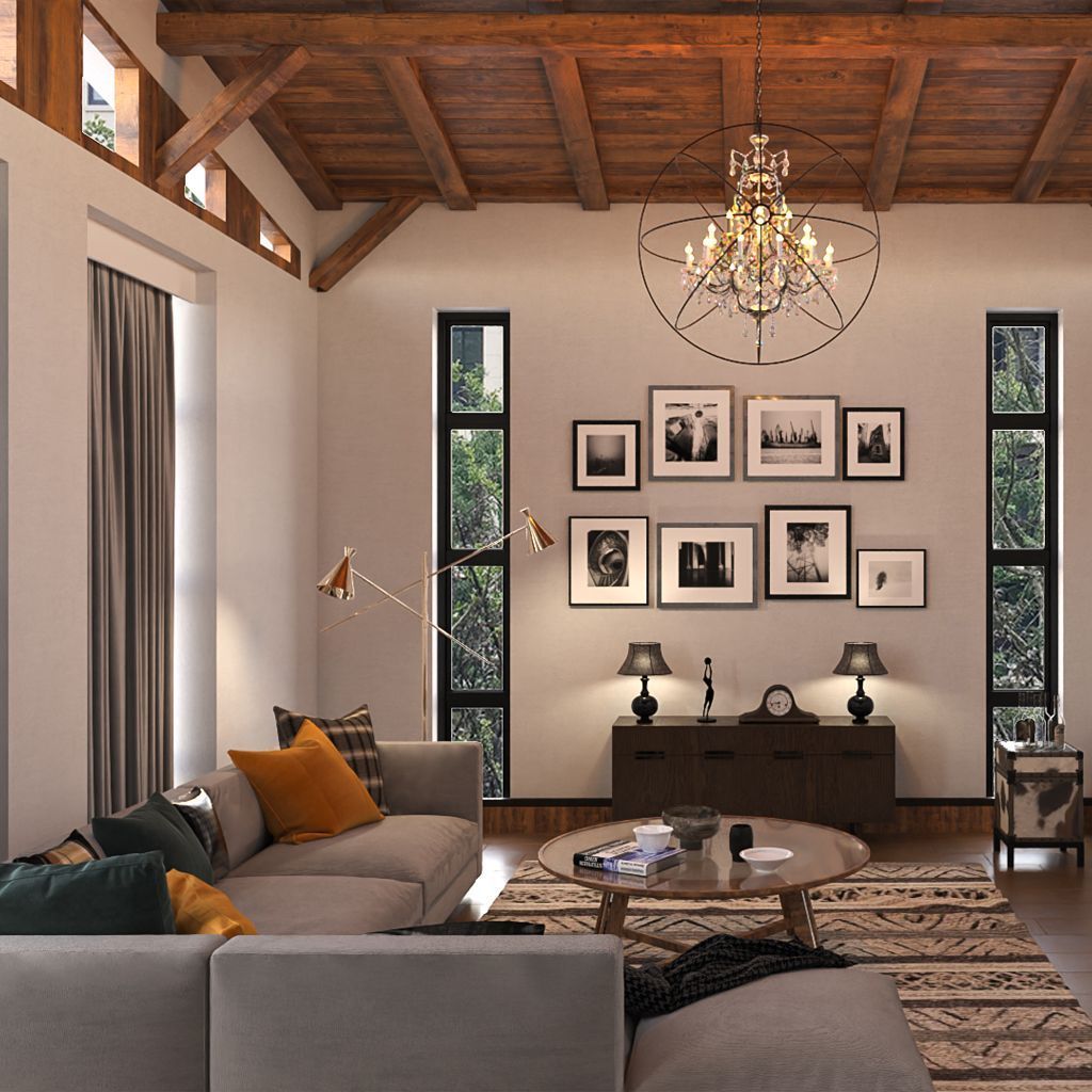 HomiloCompany's tweet image. Rustic Allure: A Living Room Where Timeless Meets Voguish 
 This living room design blends rich eclecticism with rustic elements and contemporary comforts to convey a cinematic, epochal allure that feels profoundly inviting. 

#livingroom #livingroomdecor #livingroomdesign