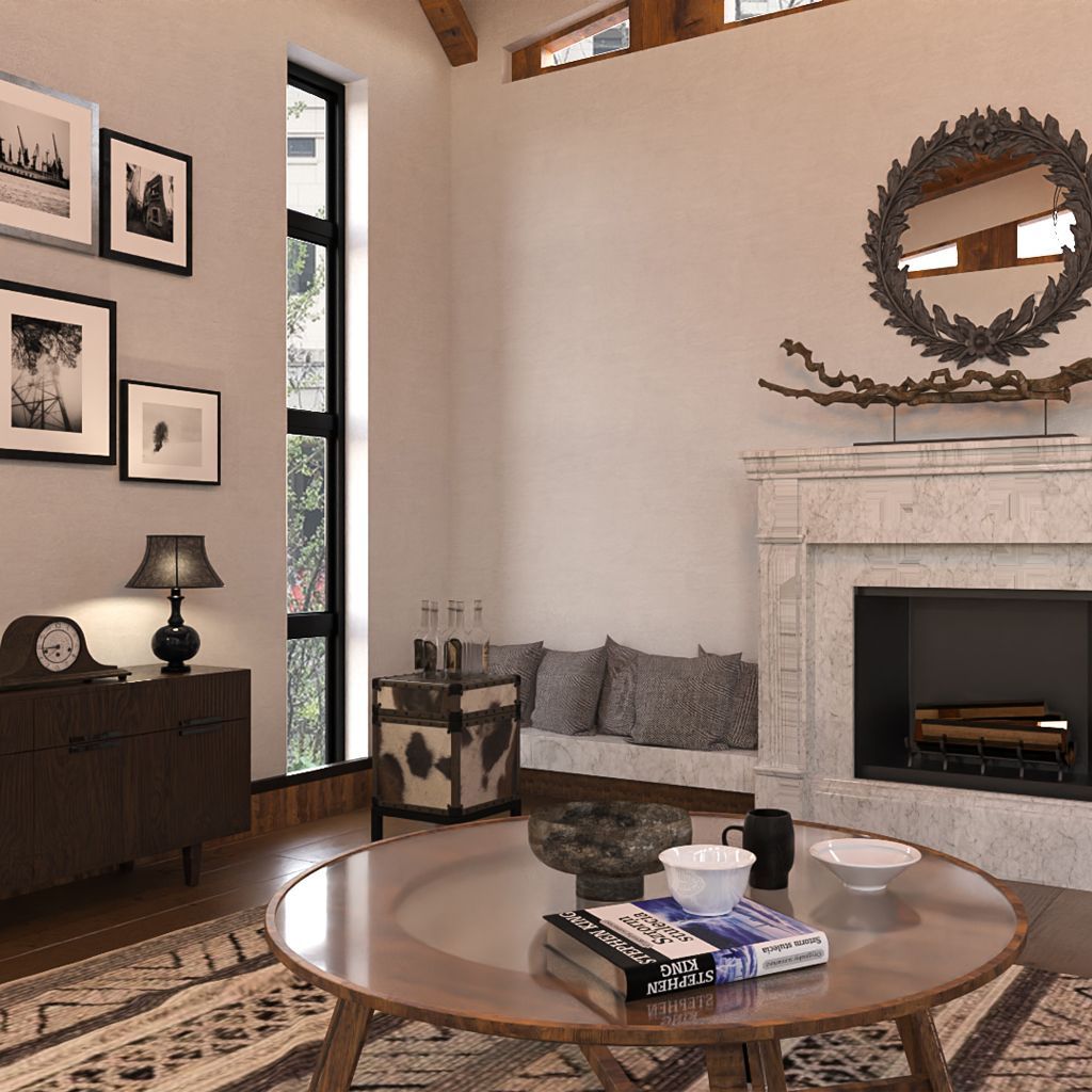 HomiloCompany's tweet image. Rustic Allure: A Living Room Where Timeless Meets Voguish 
 This living room design blends rich eclecticism with rustic elements and contemporary comforts to convey a cinematic, epochal allure that feels profoundly inviting. 

#livingroom #livingroomdecor #livingroomdesign