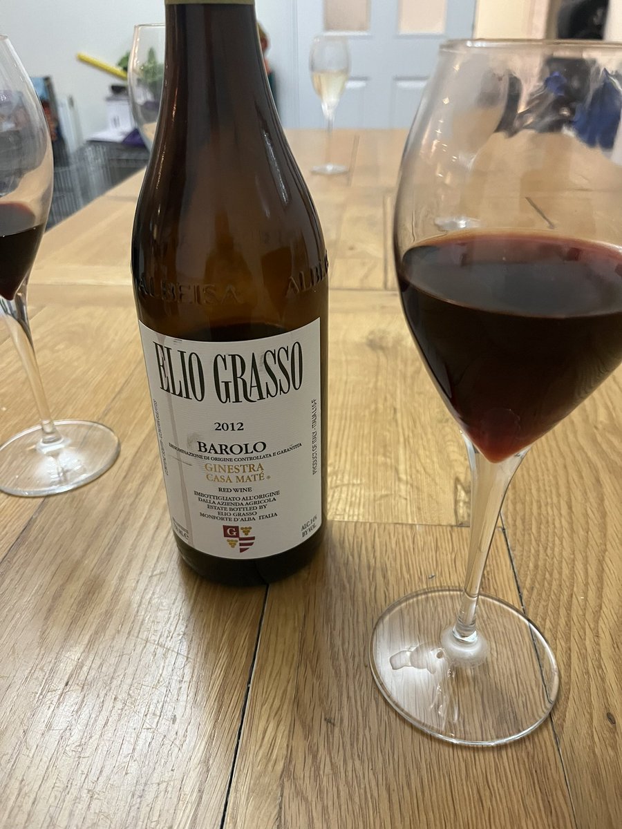 A delight, exactly what I love about Barolo!