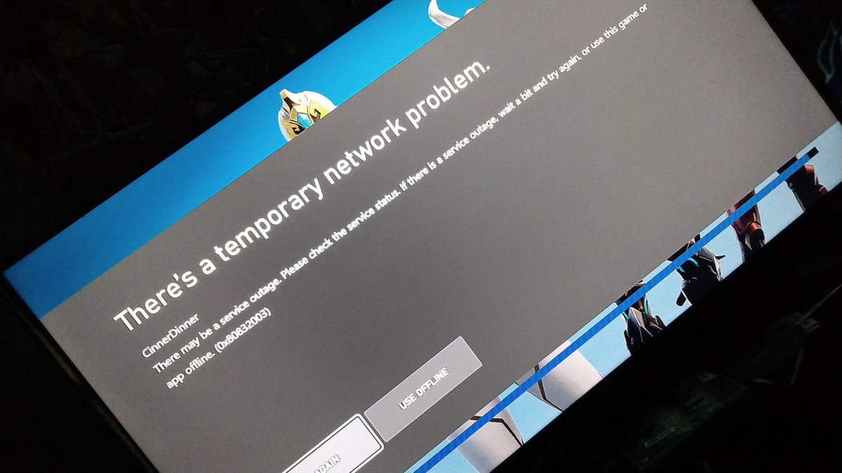 RdsCinnamon's tweet photo. @FortniteGame @FortniteStatus 
For your game this is what most of the east Coast looks like rn. Weather has given us a network outage. So how tf we supposed to go to the event?!?! https://t.co/7k3o1fcm6M