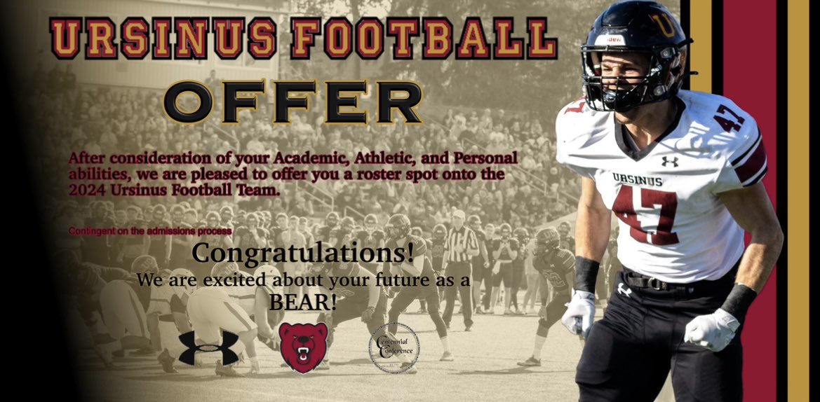 Lucas Laganelli (@laganelli_lucas) on Twitter photo I had a great visit at <a href="/UrsinusFootball/">Ursinus Football</a> and after talking with <a href="/CoachPGallagher/">Peter Gallagher</a> and <a href="/CoachDev12/">Steve Devlin</a> I am proud to recieve my first offer! I had a great visit at <a href="/UrsinusFootball/">Ursinus Football</a> and after talking with <a href="/CoachPGallagher/">Peter Gallagher</a> and <a href="/CoachDev12/">Steve Devlin</a> I am proud to recieve my first offer!