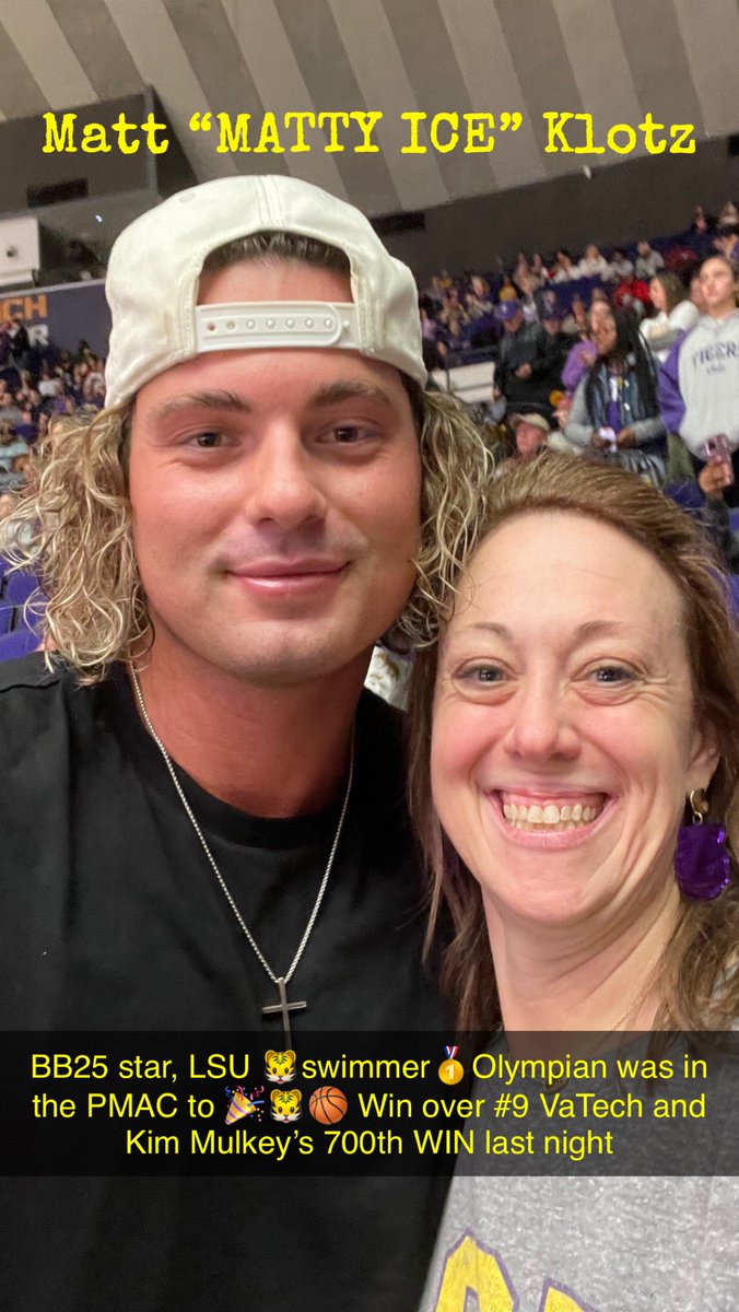 #mattyice <a href="/LSUwbkb/">LSU Women's Basketball</a> #BB25 #4everLSU