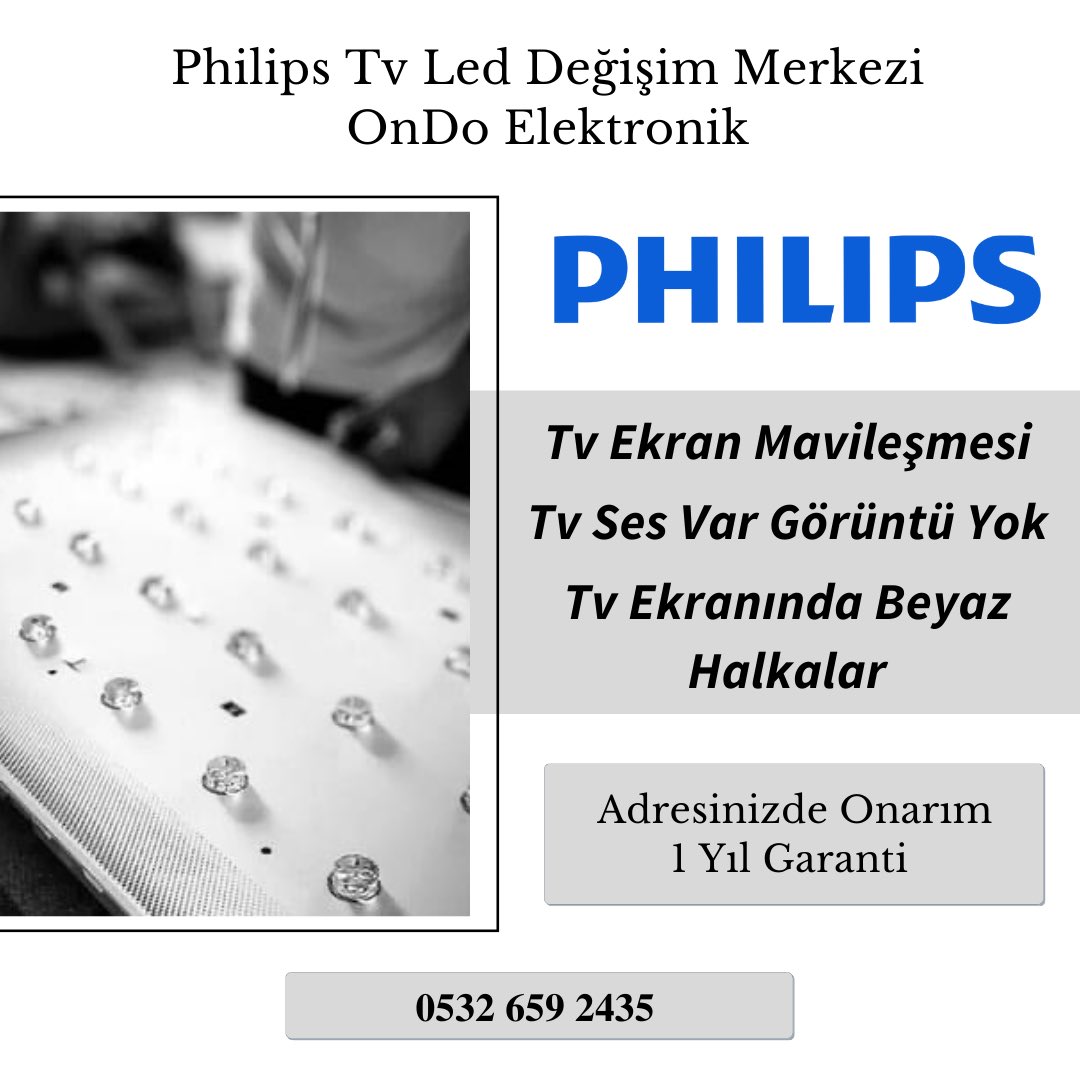 Philips Tv Led Değişim Fiyatı 2024 Yılında Ne Kadar? 

ondotvservisi.com/philips-tv-led…

#philipstvleddeğişimfiyatları2024 #philips televizyonun  modeline göre örneğin 32 inc 82 Ekran bir LG Tv 900TL ile 1400TL, 55 inc 140 ekran LG Tv ise ortalama 1900TL ile 3700TL arası değişmektedir
